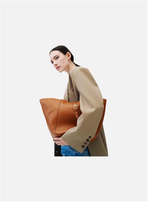 Pourchet Cabas L'envolée femme marron