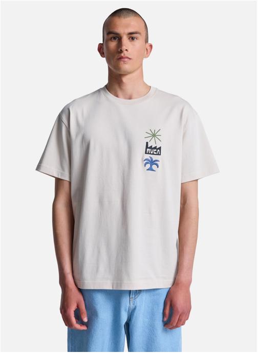 RVCA Tee-shirts Mirage homme beige