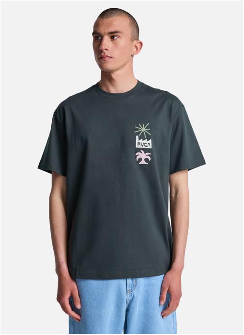 RVCA Tee-shirts Mirage homme marron