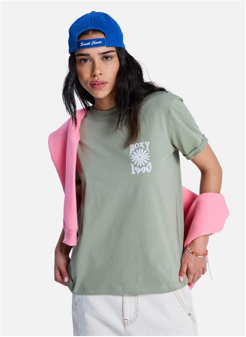 Roxy Tee-shirts Oceanregular femme vert