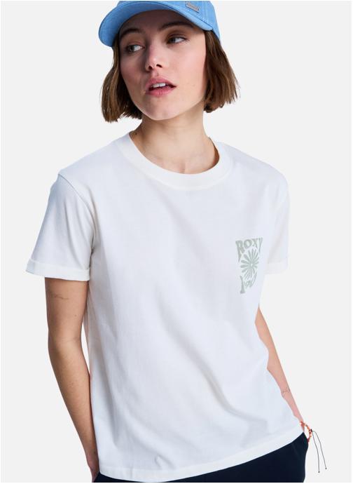 Roxy Tee-shirts Oceanregular femme blanc