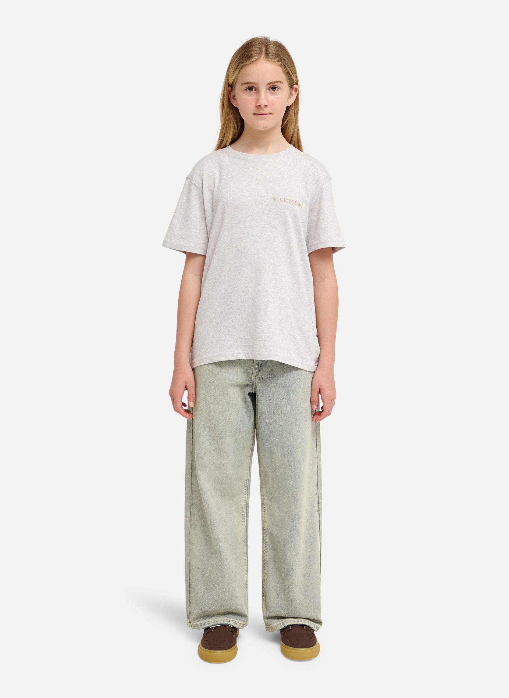 Tee-shirts Fortune garçon gris Element Tee-shirts Fortune garçon gris Gris