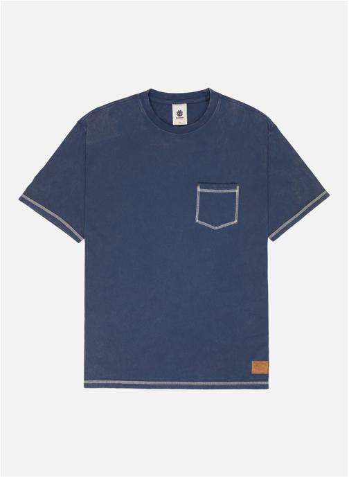 Element Tee-shirts Cargo Pocket homme bleu