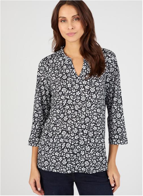 Damart Tee-shirts 85290 femme noir