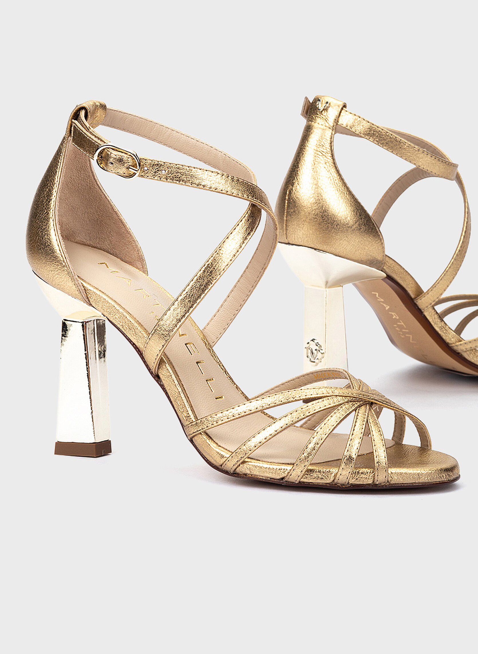 Sandales LUPETTA femme or et bronze Martinelli Sandales LUPETTA femme or et bronze Or