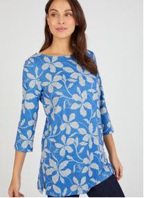 Blouses 84511 femme bleu Damart Blouses 84511 femme bleu Bleu