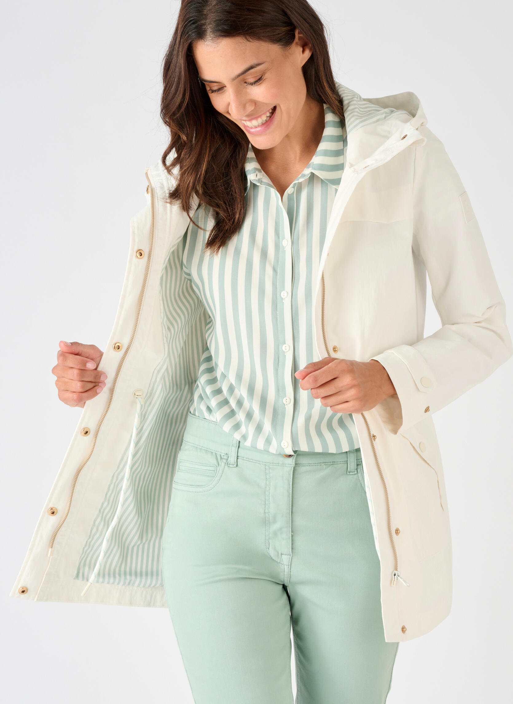 Parkas 84586 femme blanc Damart Parkas 84586 femme blanc Blanc