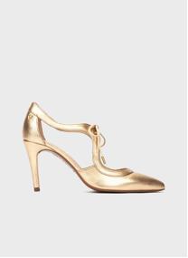 Escarpins THELMA femme or et bronze