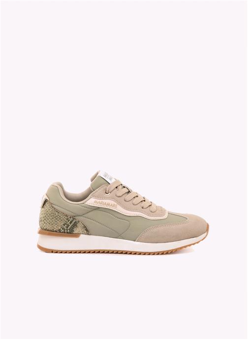 MARIAMARE Baskets basses Sneakers Femme MARIAMARE 68665 jaune femme vert