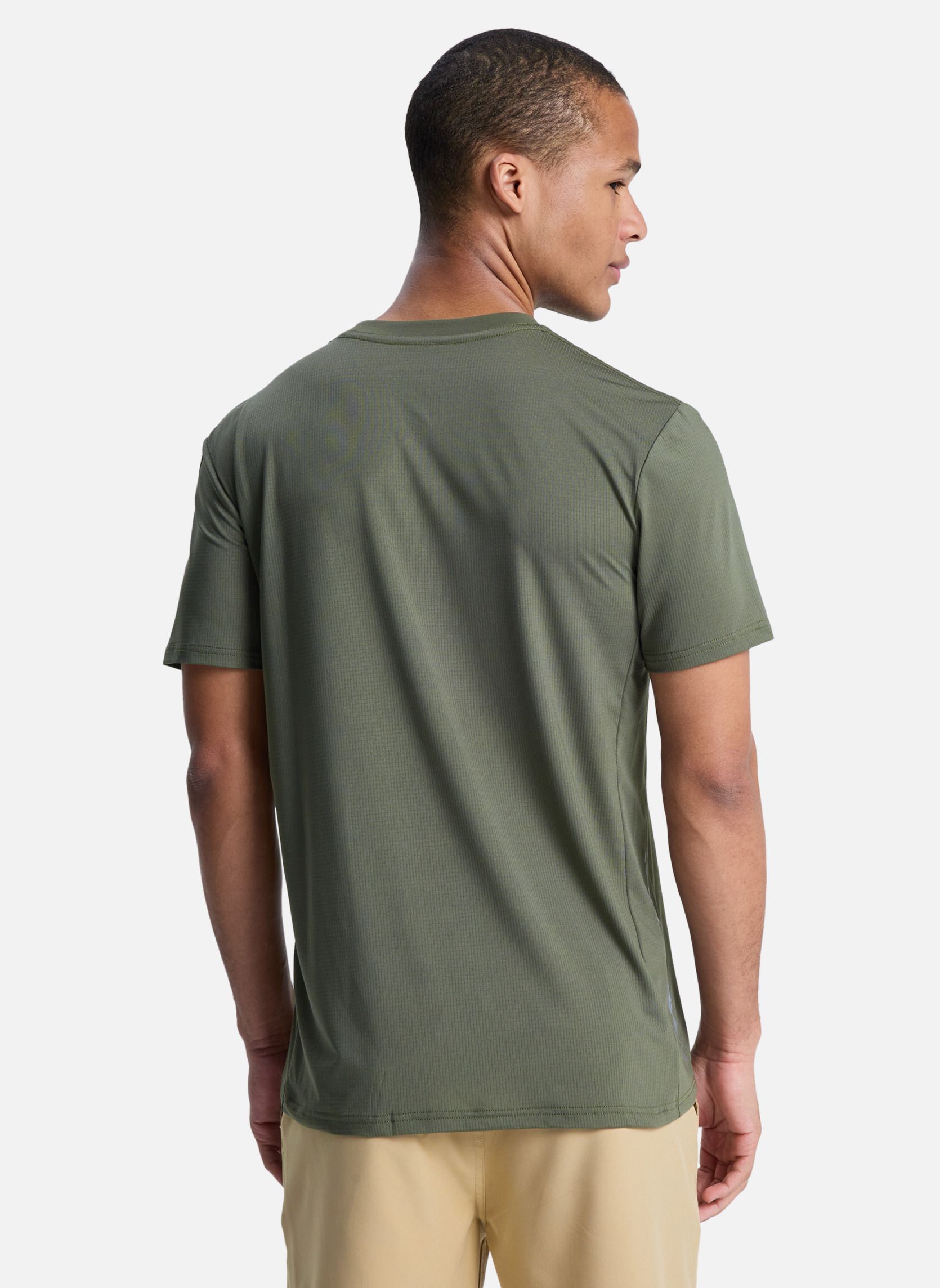 Tee-shirts Caecilian homme vert Quiksilver Tee-shirts Caecilian homme vert Vert olive