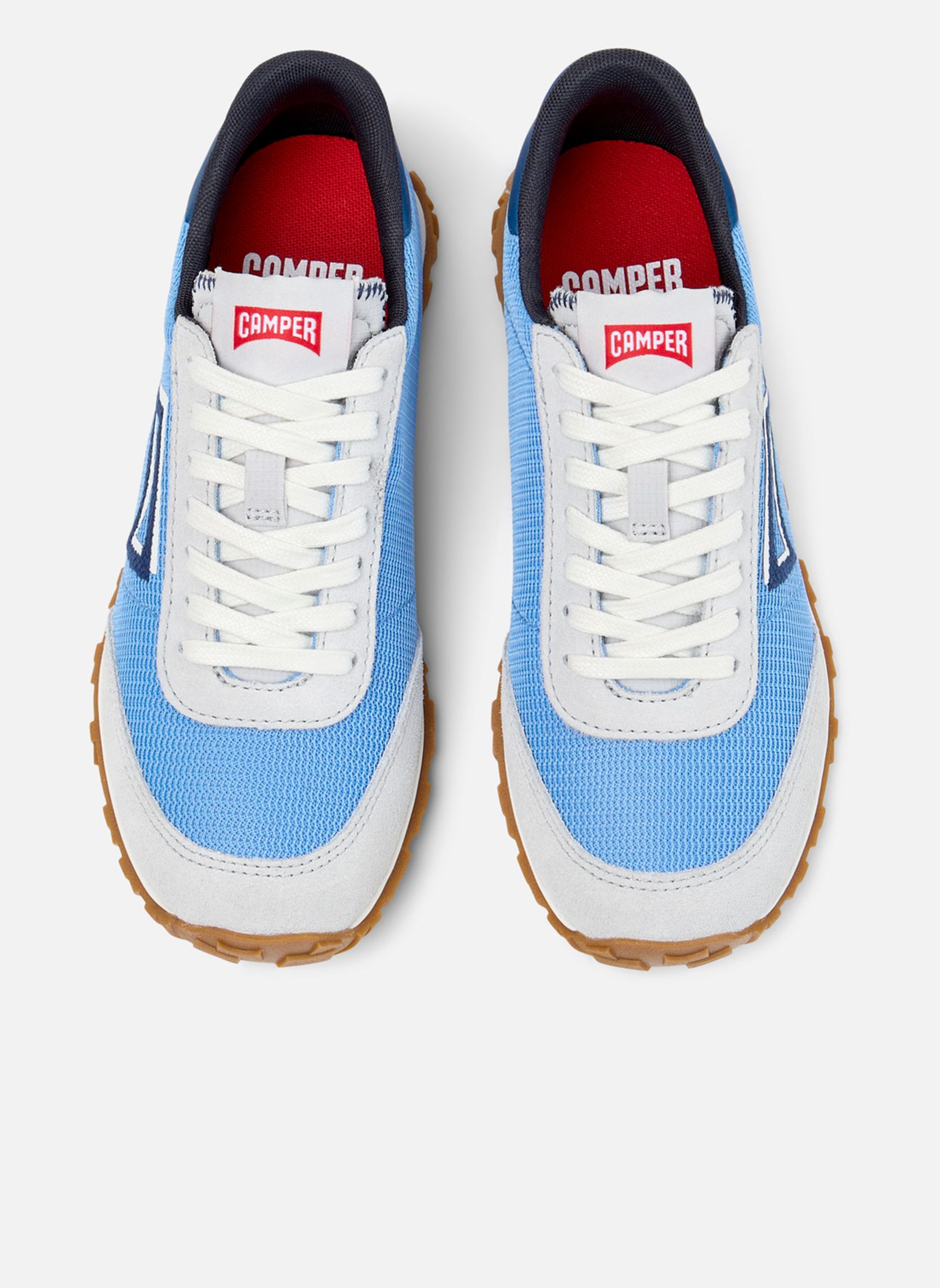 Baskets basses K201886-004 femme bleu Camper Baskets basses K201886-004 femme bleu Bleu pastel