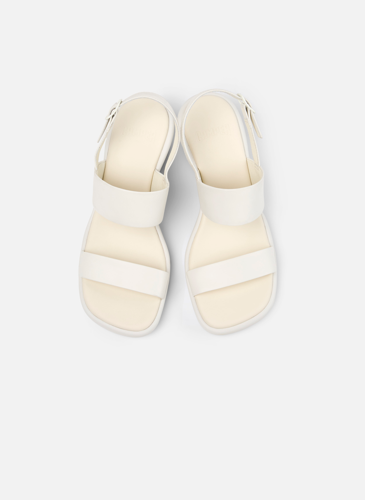 Sandales K201915-002 femme beige Camper Sandales K201915-002 femme beige Ivoire