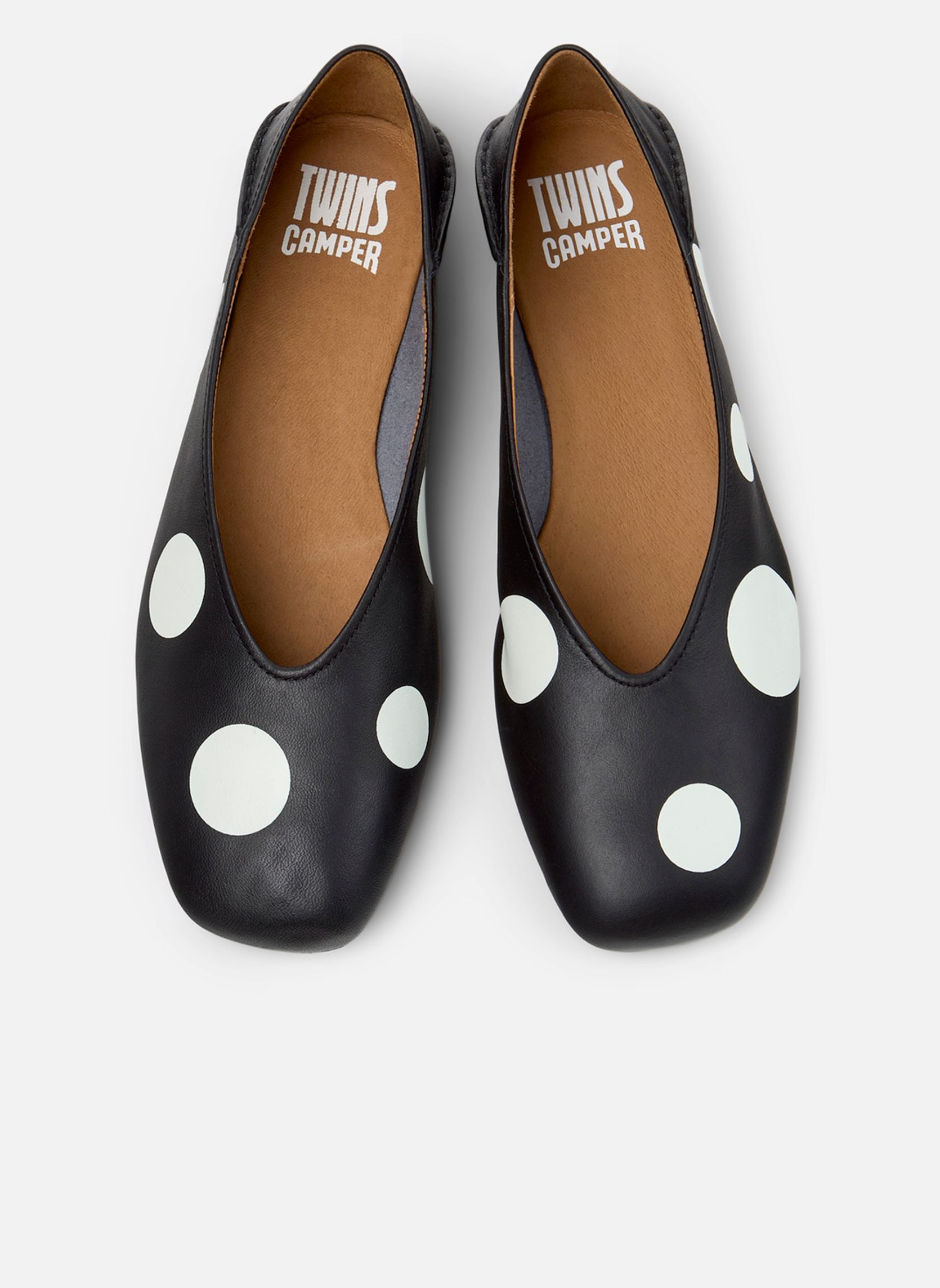 Ballerines classiques K201253-049 femme noir Camper Ballerines classiques K201253-049 femme noir Noir verni