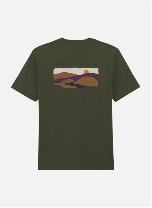 T-shirt Vintage Homme SERGE BLANCO – Taille L, Couleur Jaune Vif, Occasion En Super état