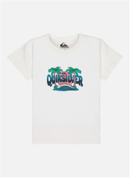 Quiksilver Tee-shirts Ev Palm Horizon garçon blanc
