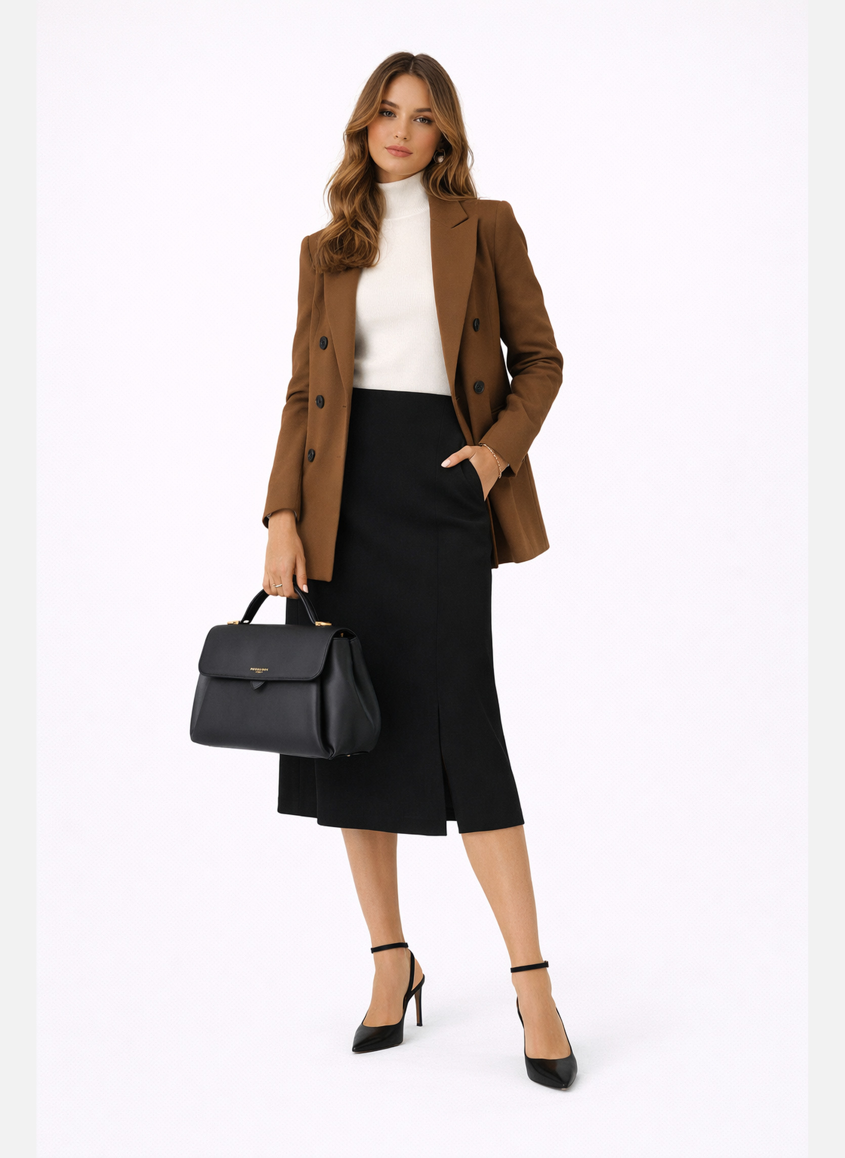 Sacs à main Sévigné femme noir Pourchet Sacs à main Sévigné femme noir Noir