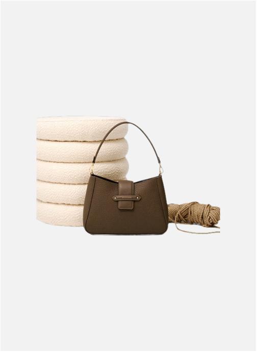 Pourchet Sacs à main Fleuves femme marron
