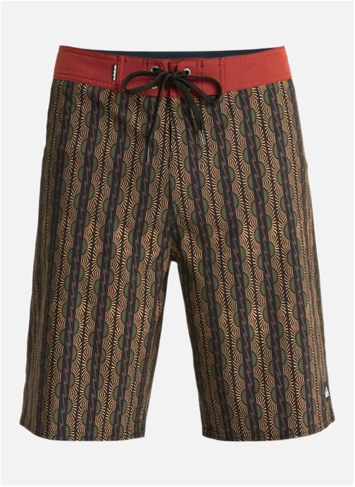 Quiksilver Shorts de bain Surfsilk Straight 20 homme marron