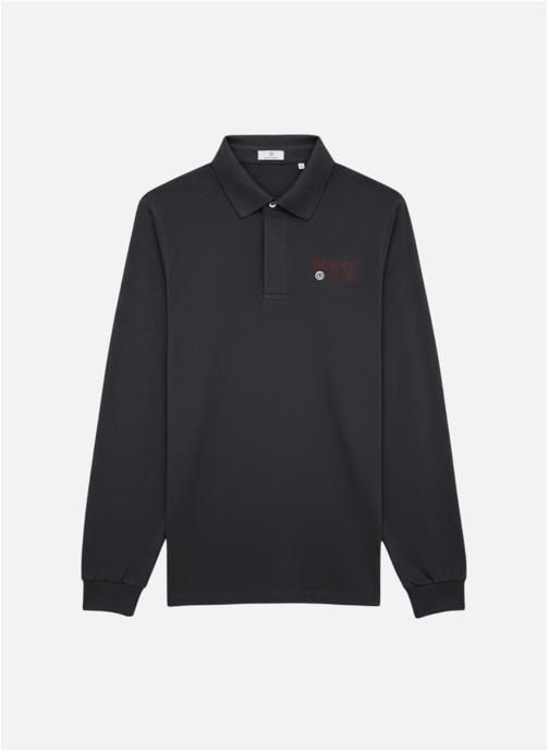 Serge Blanco Polos Polo ML homme gris