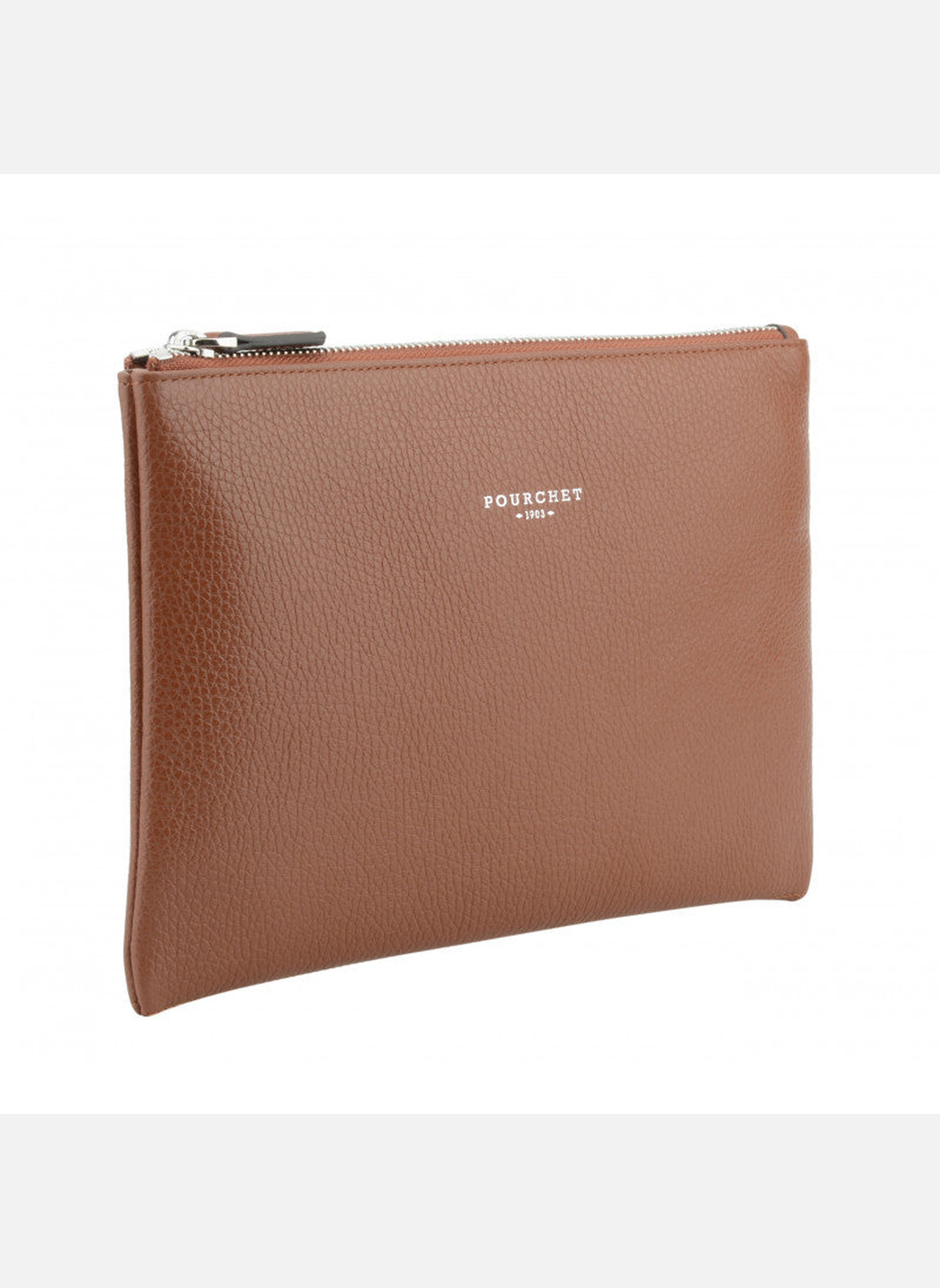 Pochettes Corso femme marron Pourchet Pochettes Corso femme marron Camel
