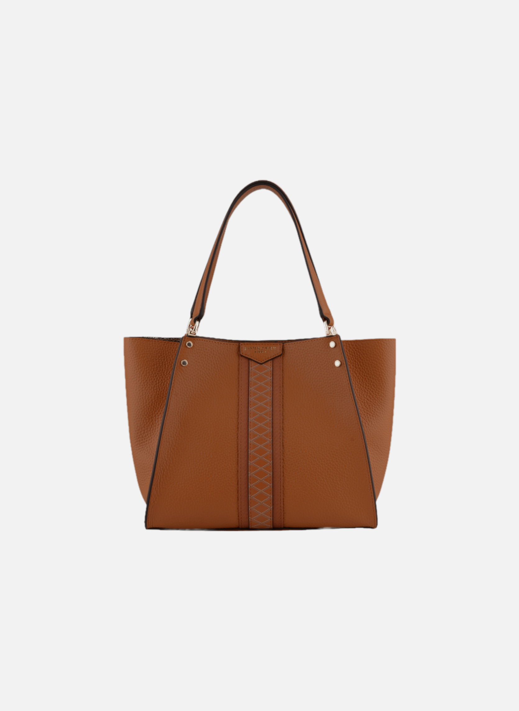Cabas Hebdo Madison femme marron Pourchet Cabas Hebdo Madison femme marron Marron