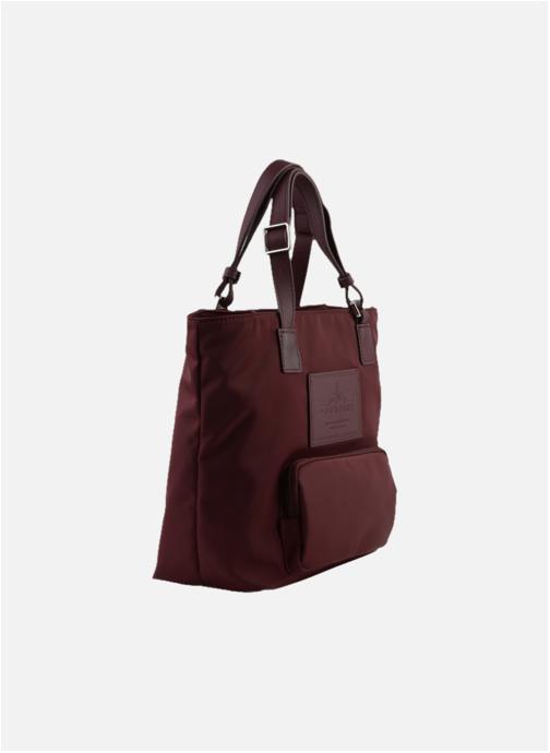 Pourchet Cabas Escale femme bordeaux
