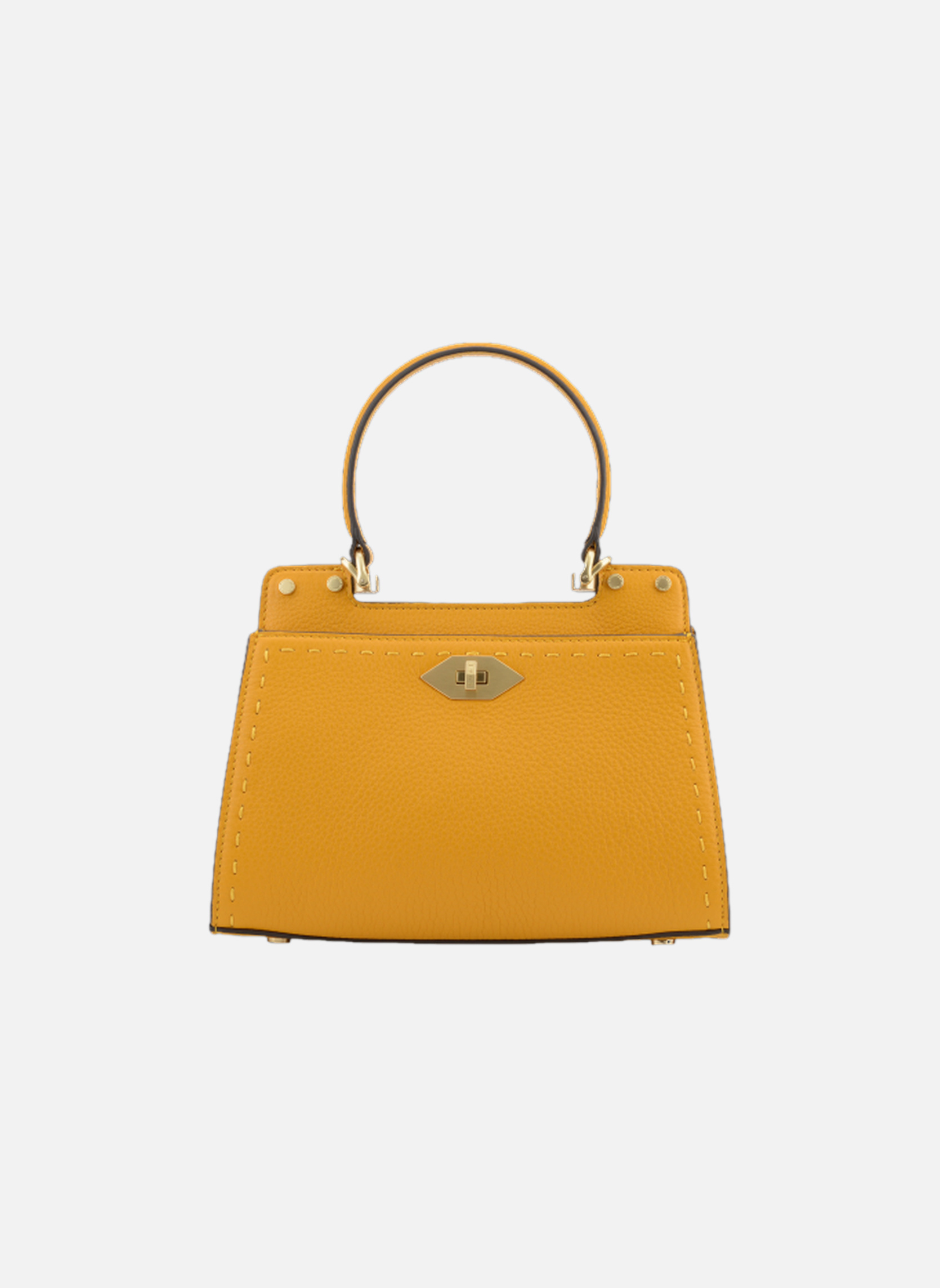 Sacs à main Trianon femme jaune Pourchet Sacs à main Trianon femme jaune Jaune moutarde