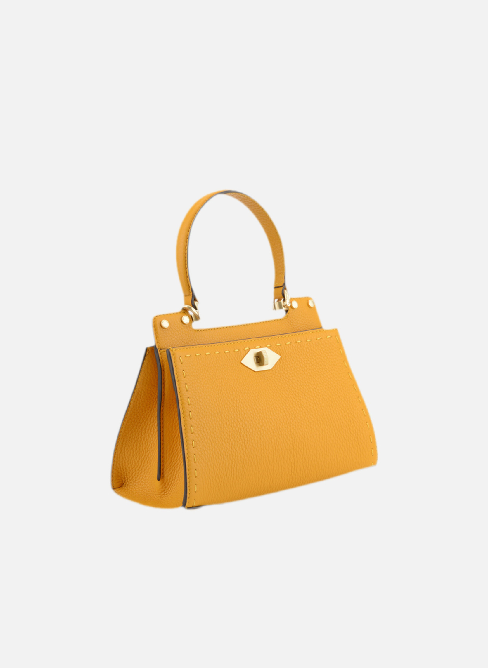 Sacs à main Trianon femme jaune Pourchet Sacs à main Trianon femme jaune Jaune moutarde