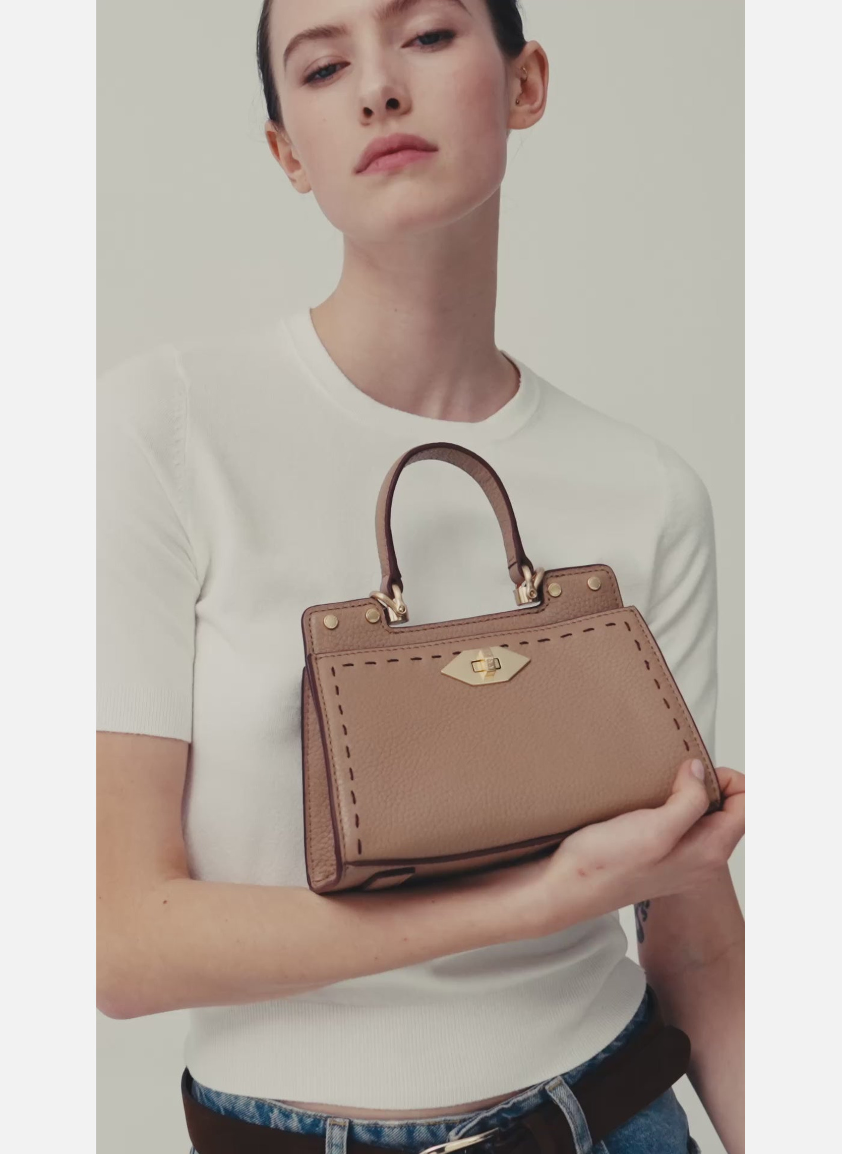 Sacs à main Trianon femme blanc Pourchet Sacs à main Trianon femme blanc Blanc