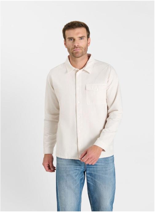 Le temps des cerises Chemises Chemise KORN White homme blanc
