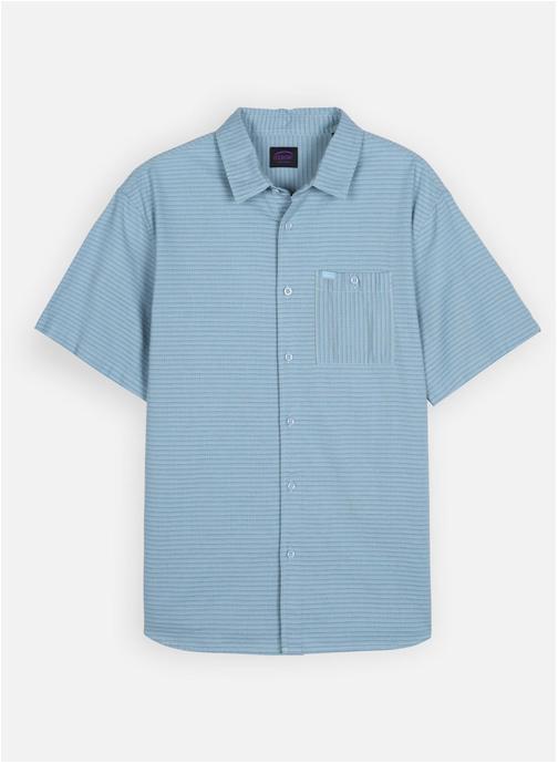 Oxbow Chemises LINES homme bleu