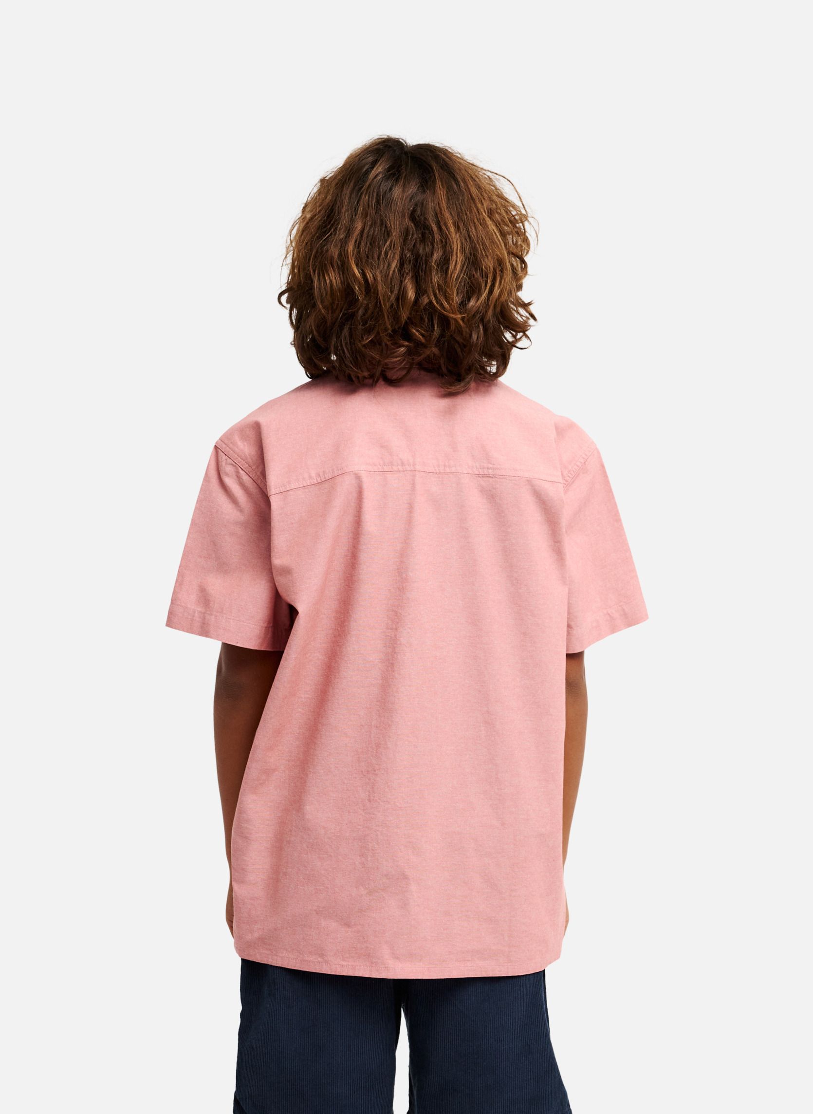 Chemises Drumfins garçon rose Quiksilver Chemises Drumfins garçon rose Rose