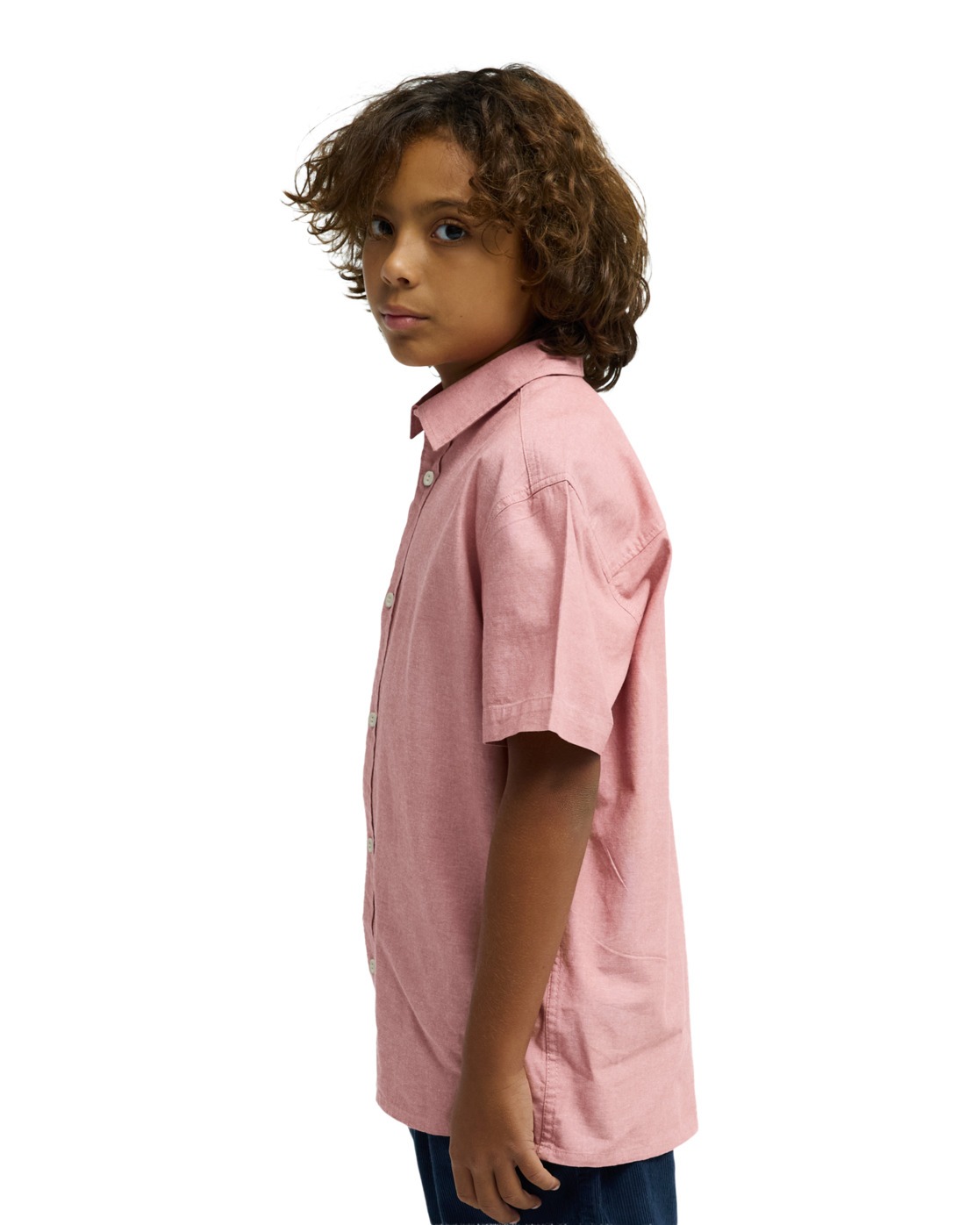 Chemises Drumfins garçon rose Quiksilver Chemises Drumfins garçon rose Rose