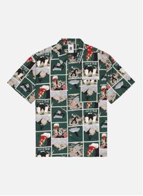 Chemises Regular Sb Printed homme marron