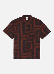 Chemises Regular Sb Printed homme marron Element Chemises Regular Sb Printed homme marron Marron