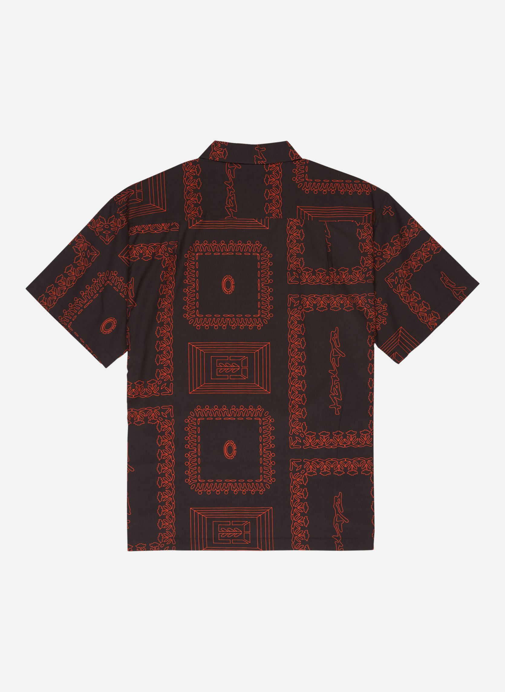 Chemises Regular Sb Printed homme marron Element Chemises Regular Sb Printed homme marron Marron