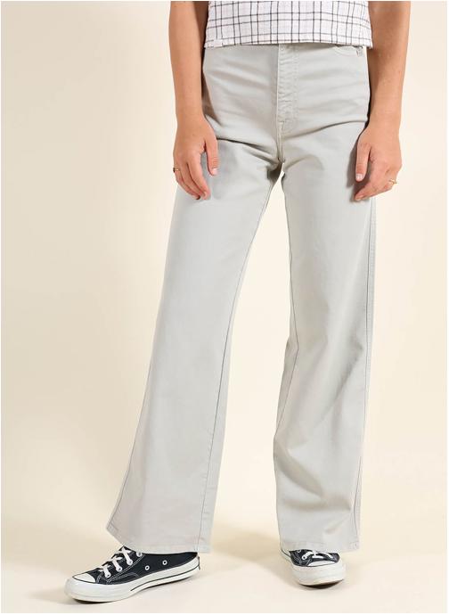 Oxbow Pantalons droit CALIF femme gris
