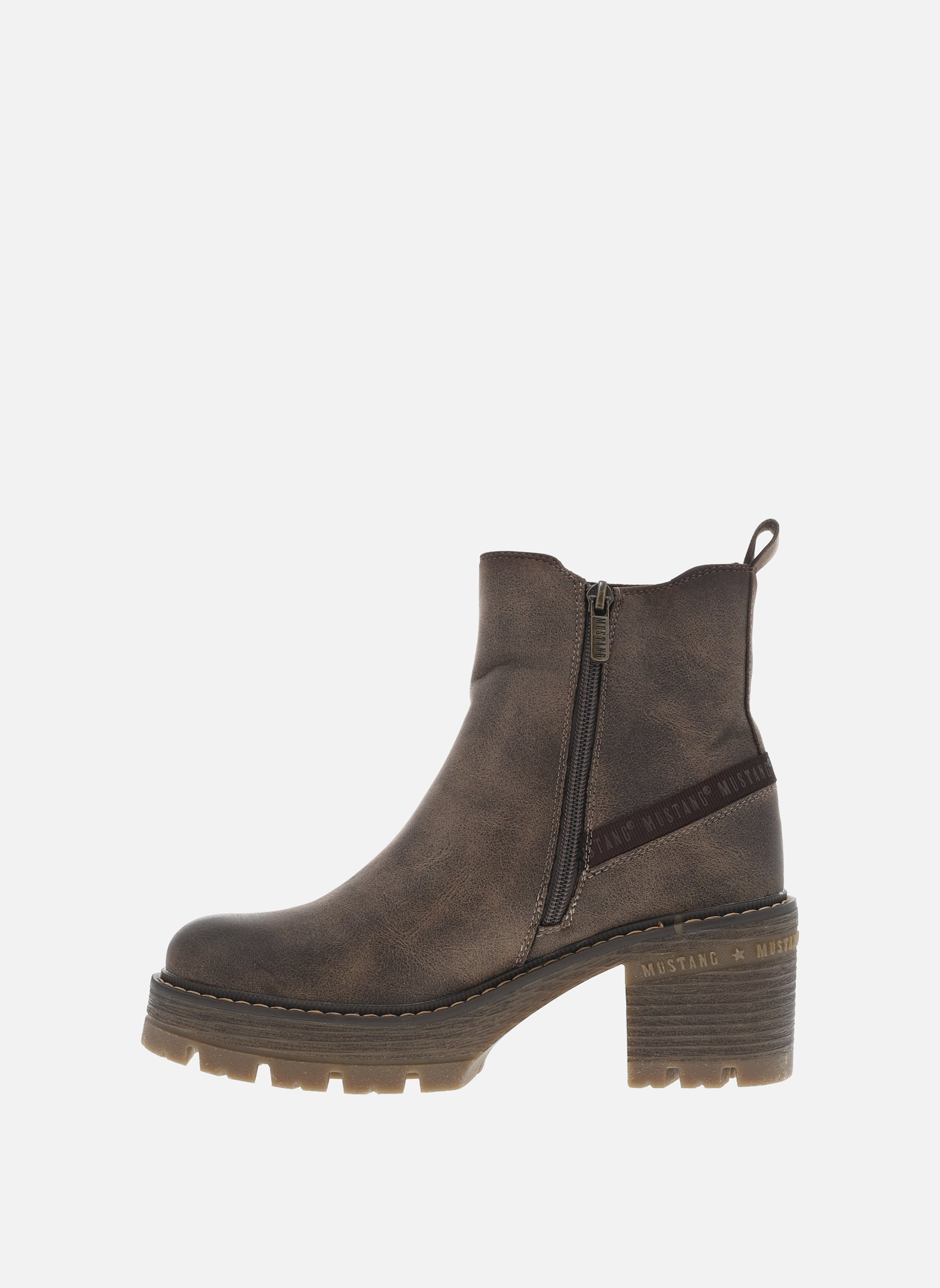 Mustang Bottes Femme 1141-616, Pointure:41 EU, La Couleur:Noir