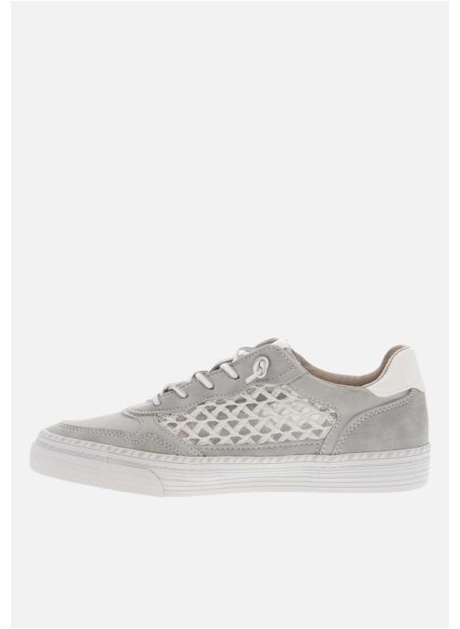 Mustang shoes Baskets basses Tennis talon plat femme - Gris femme gris