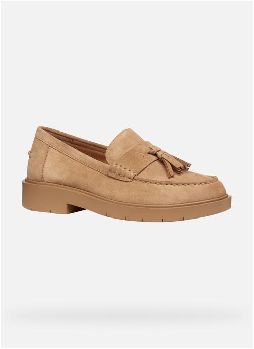 Geox Mocassins SPHERICA EC1 B WOMAN femme beige