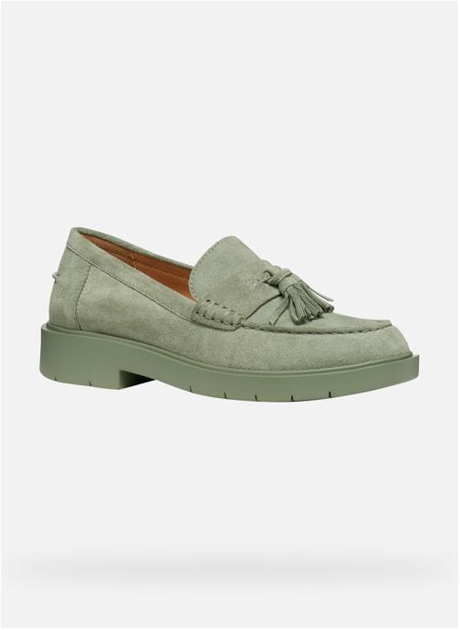 Geox Mocassins SPHERICA EC1 B WOMAN femme vert