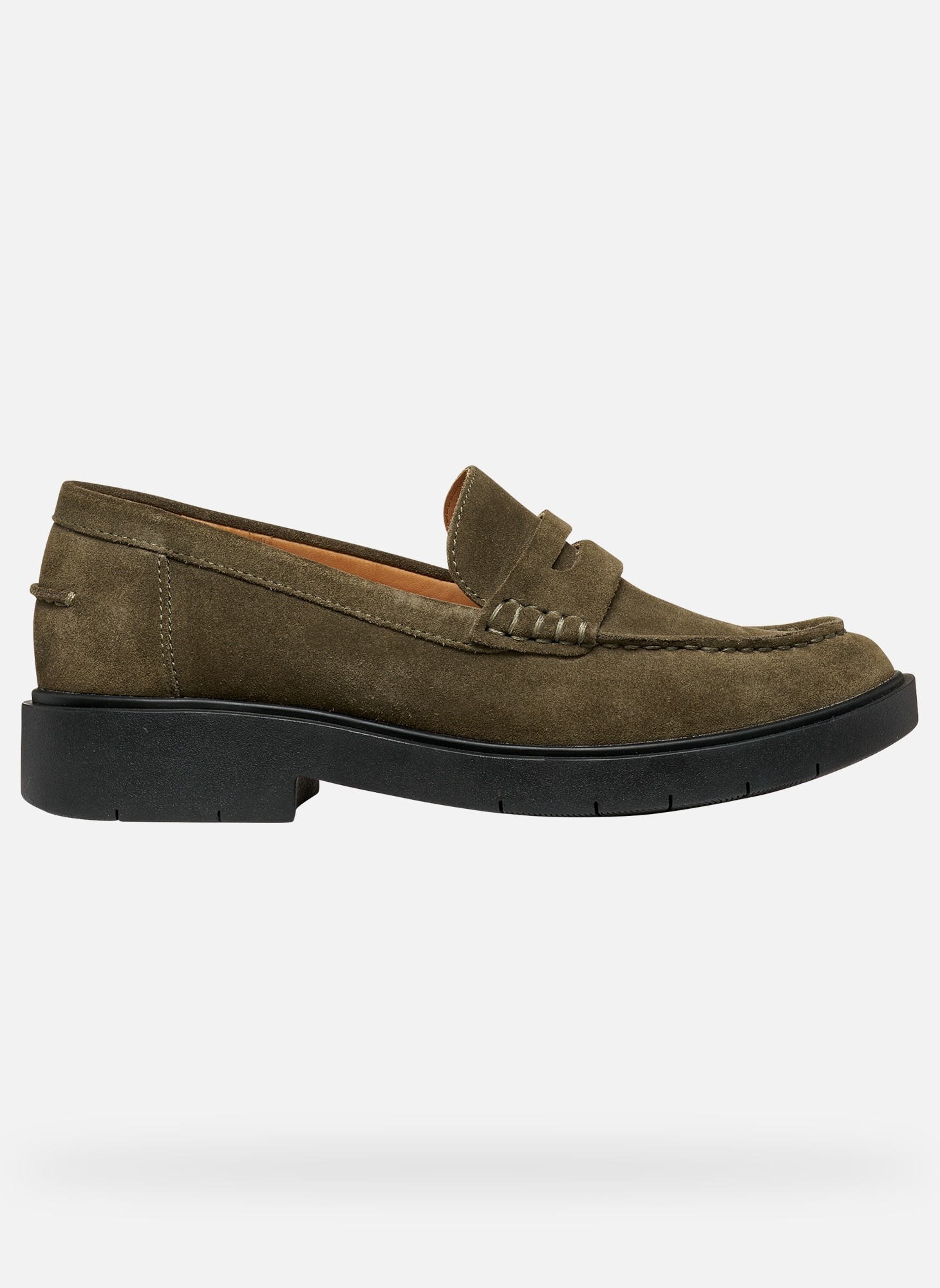 Mocassins SPHERICA EC1 B WOMAN femme vert Geox Mocassins SPHERICA EC1 B WOMAN femme vert Vert foncé