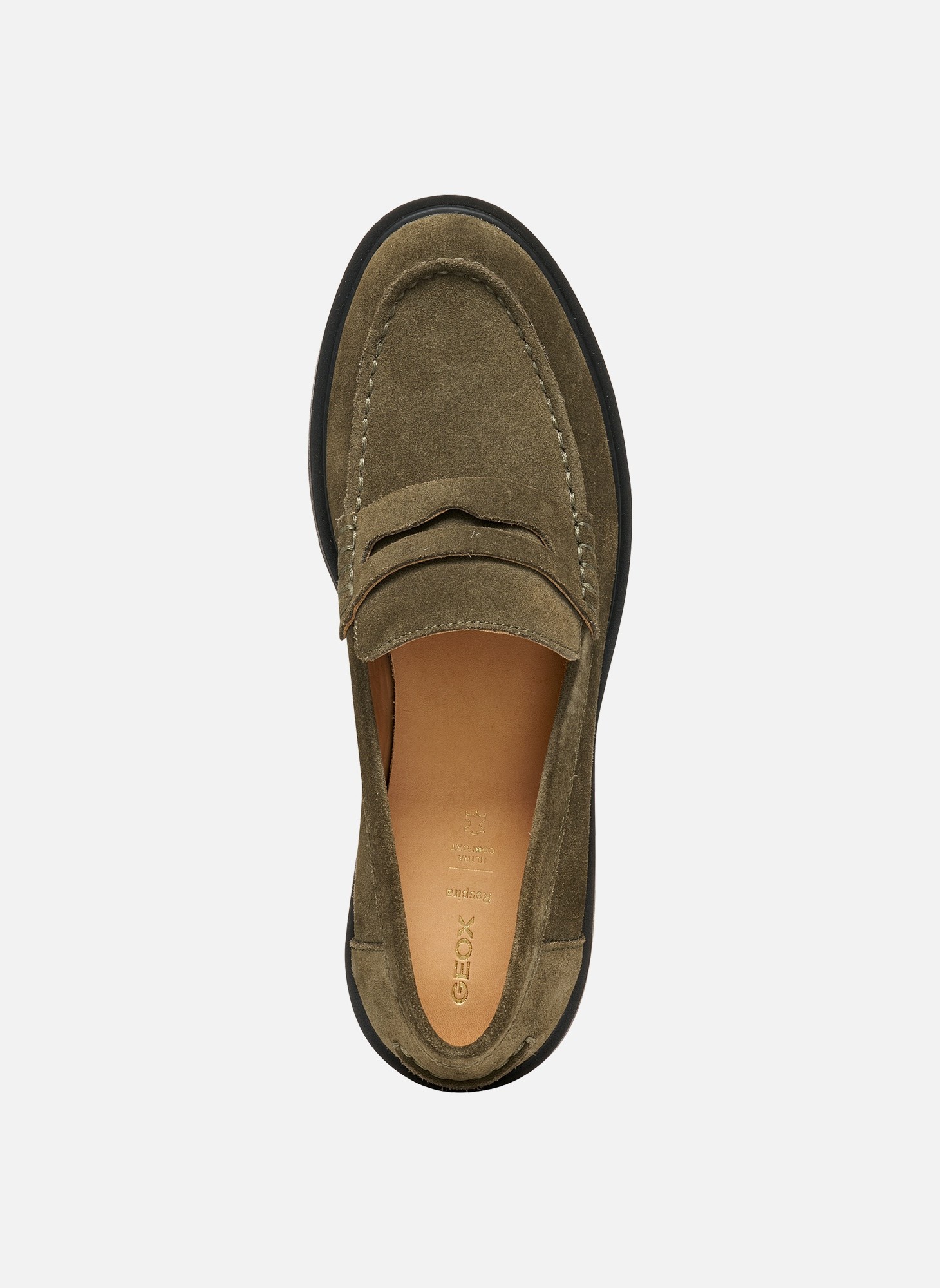 Mocassins SPHERICA EC1 B WOMAN femme vert Geox Mocassins SPHERICA EC1 B WOMAN femme vert Vert foncé