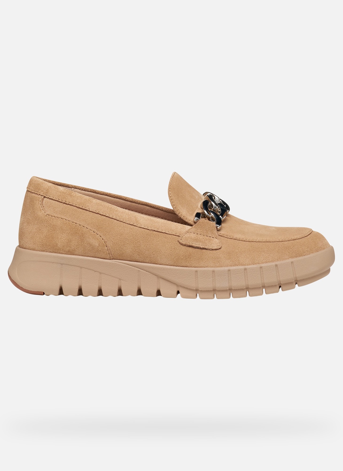 Mocassins FLEXTRIDE WOMAN femme beige Geox Mocassins FLEXTRIDE WOMAN femme beige Beige