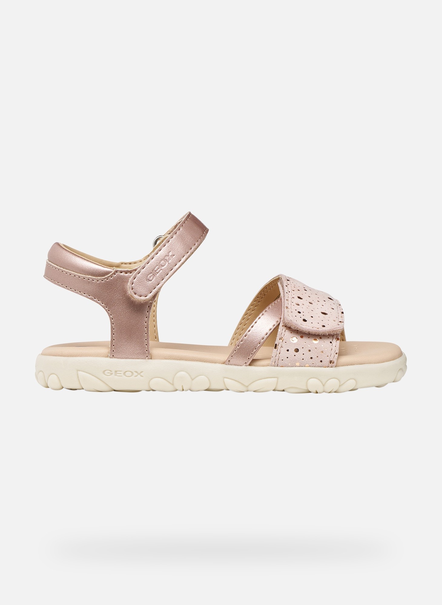 Sandales J SANDAL HAITI GIRL fille rose Geox Sandales J SANDAL HAITI GIRL fille rose Rose
