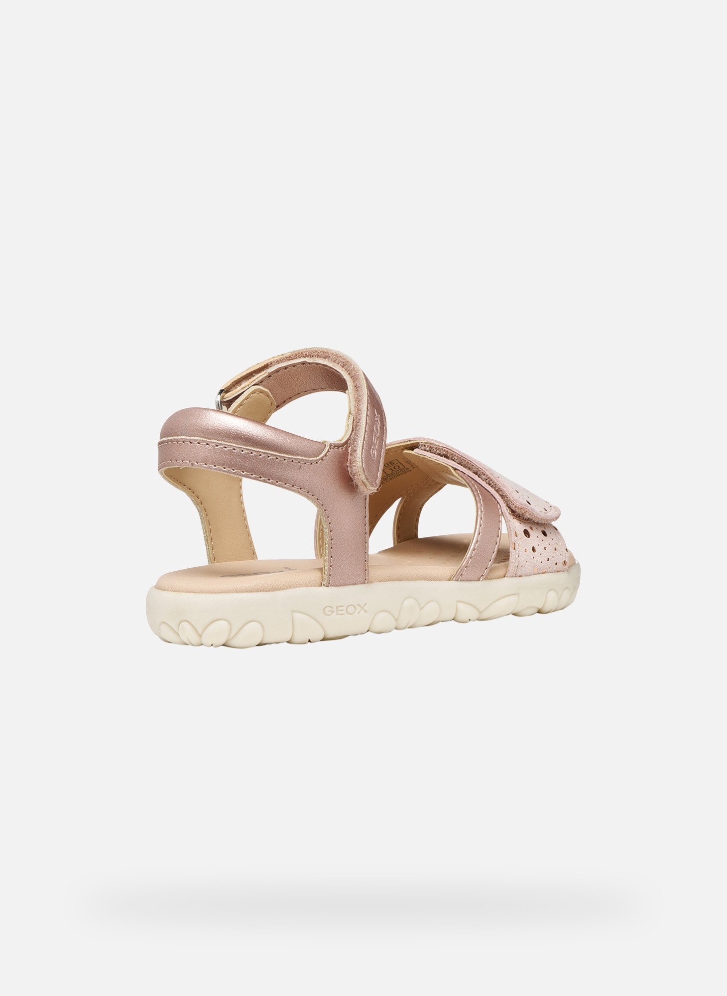 Sandales J SANDAL HAITI GIRL fille rose Geox Sandales J SANDAL HAITI GIRL fille rose Rose