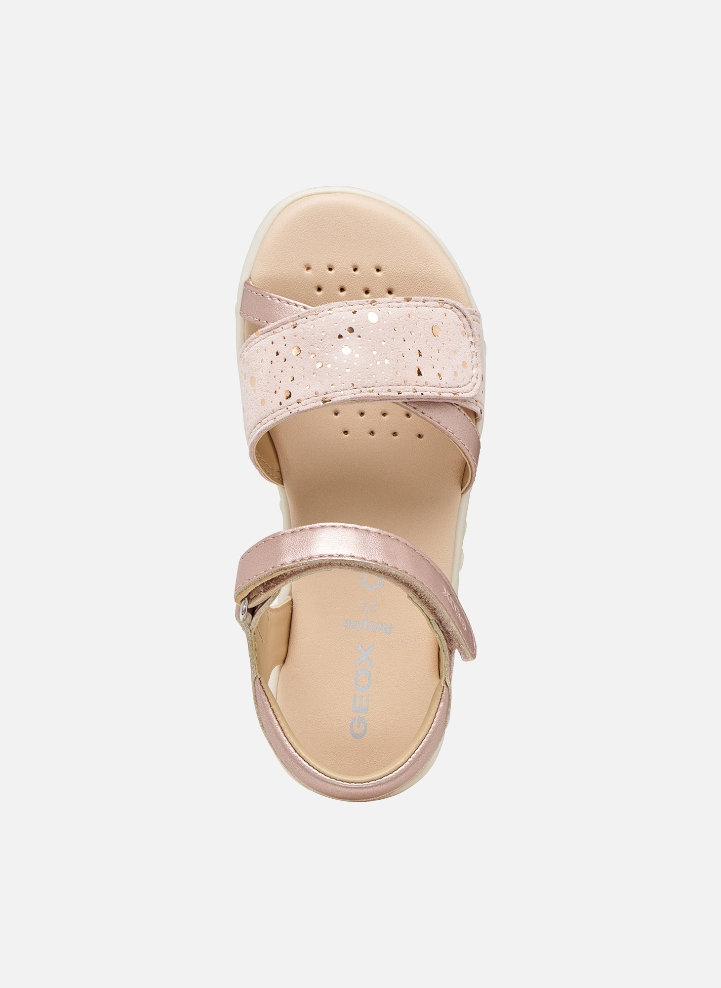 Sandales J SANDAL HAITI GIRL fille rose Geox Sandales J SANDAL HAITI GIRL fille rose Rose