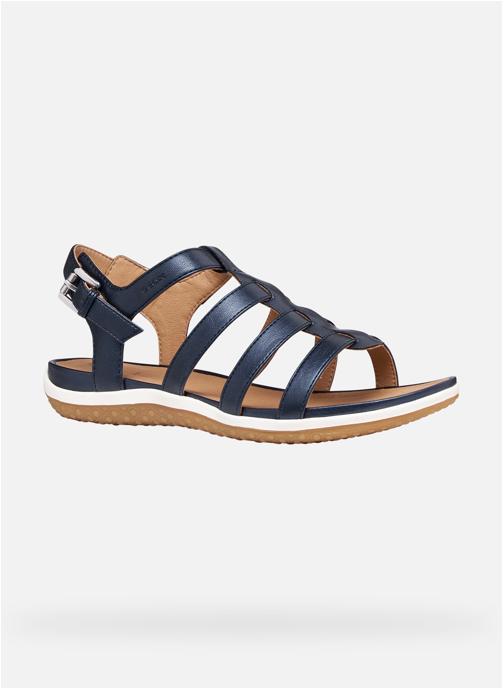 Geox Sandales D SANDAL VEGA femme bleu
