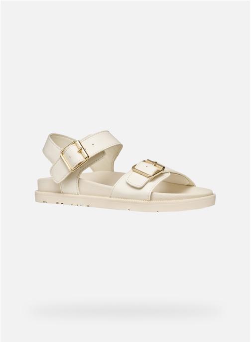 Geox Sandales SANDAL FOAMMENTERA GIRL fille beige