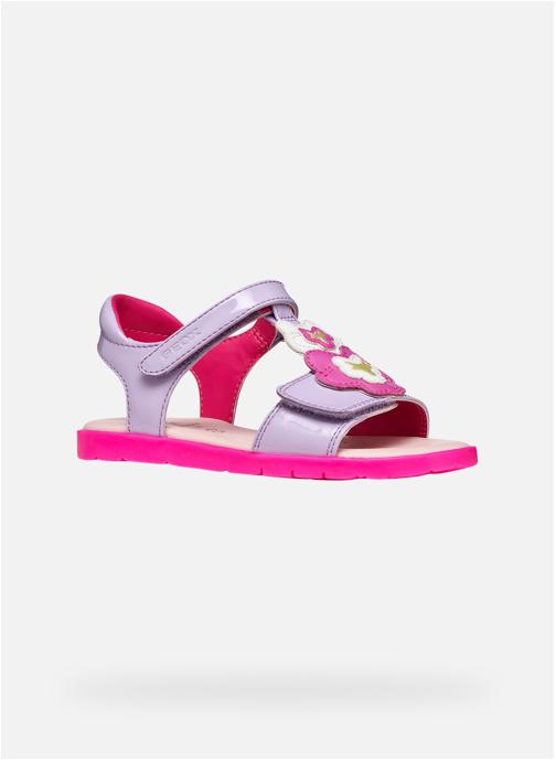 Geox Sandales J SANDAL JOYFOOT GIRL fille violet